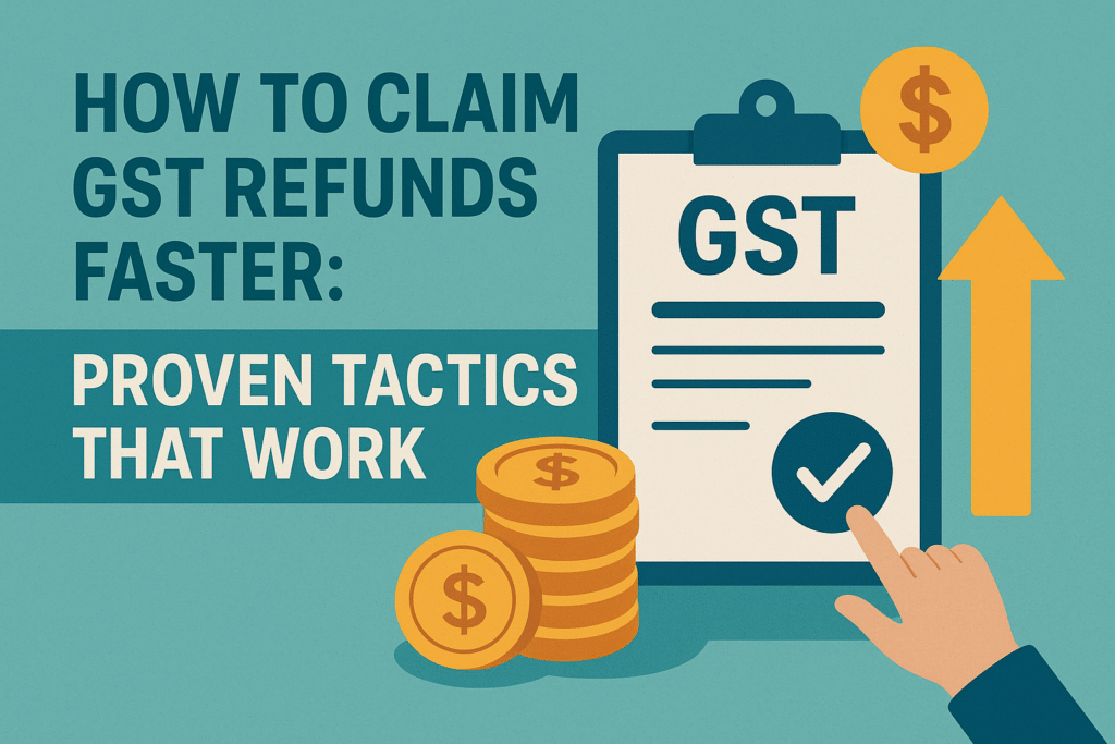 How to Claim GST Refunds Faster Proven Tactics That Work