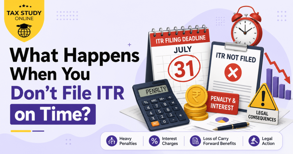 What Happens When You Don’t File ITR on Time