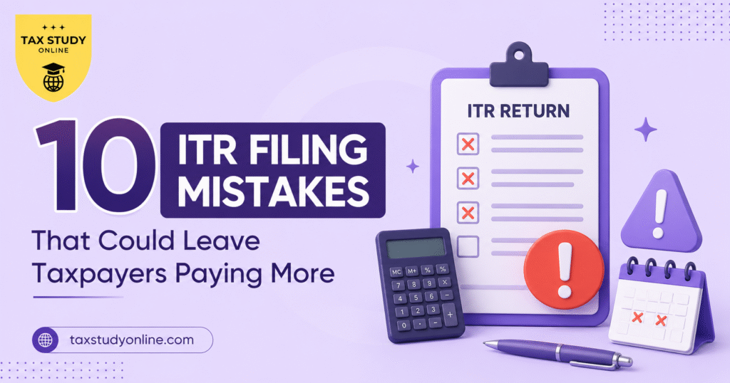 10 ITR Filing Mistakes That Could Leave Taxpayers Paying More